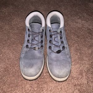 Grey Timberland Boots